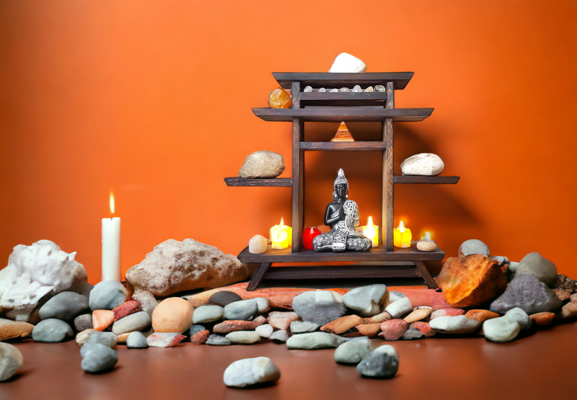 Templo Zen Altar para estátuas, budismo, pedras e cristais ZA051-Photoroom(4).jpg